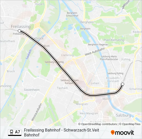 A7  Line Map