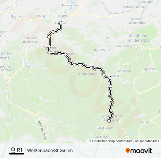 R1  Line Map