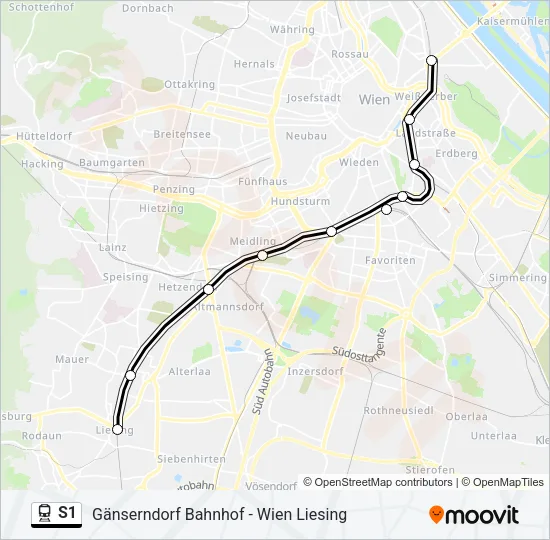 S1  Line Map