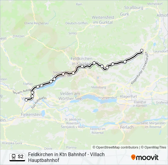 S2  Line Map