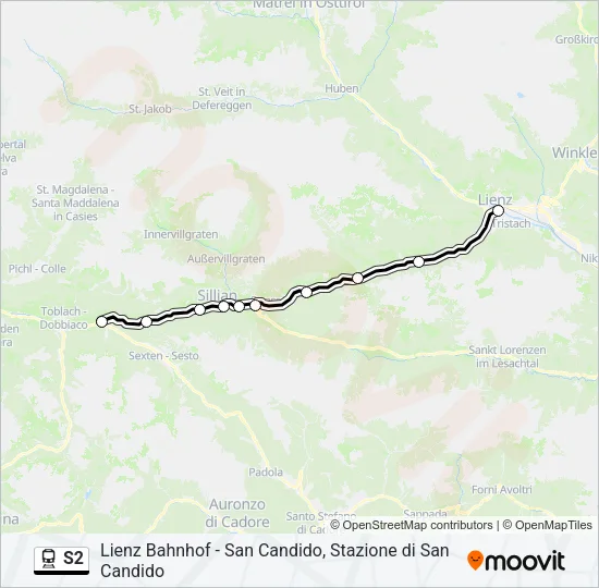 S2  Line Map