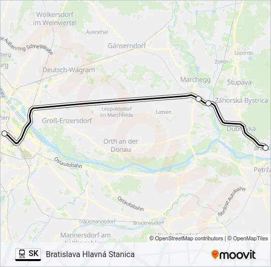 SK  Line Map
