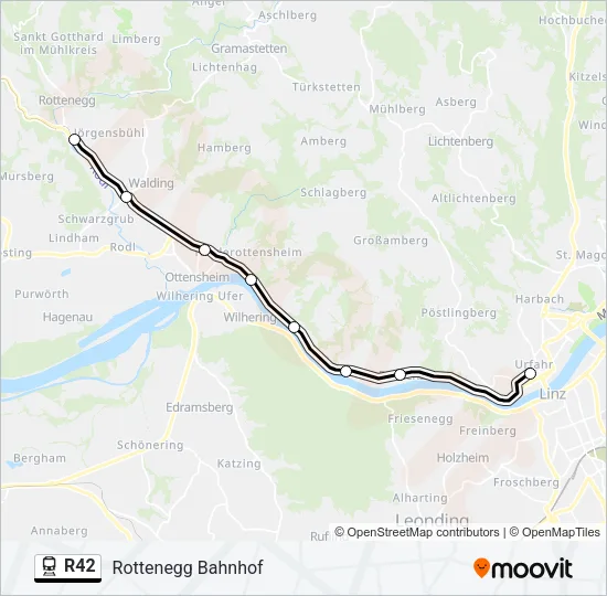 R42  Line Map