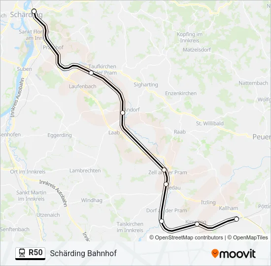 R50  Line Map