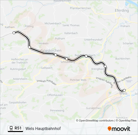 R51  Line Map