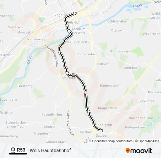 R53  Line Map