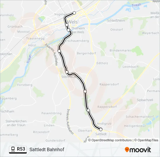 R53  Line Map