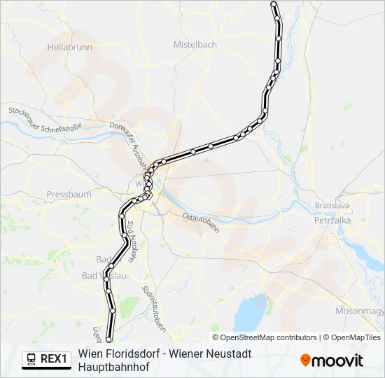 REX1  Line Map