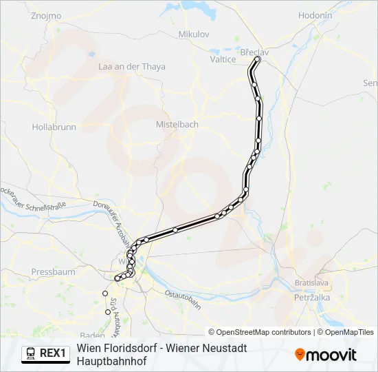 REX1  Line Map