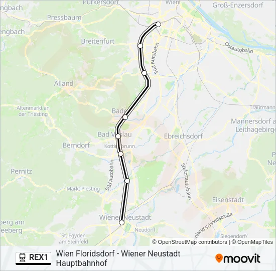 REX1  Line Map