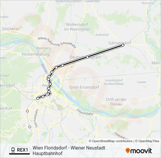 REX1  Line Map