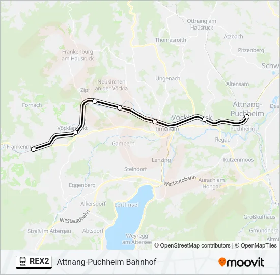 REX2  Line Map