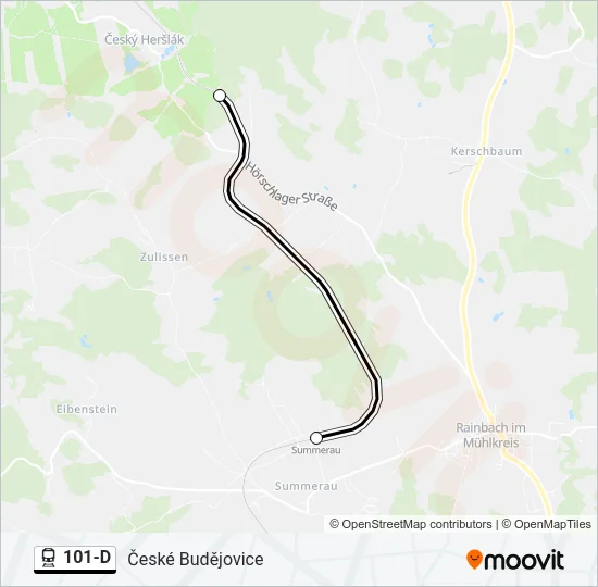 101-D  Line Map