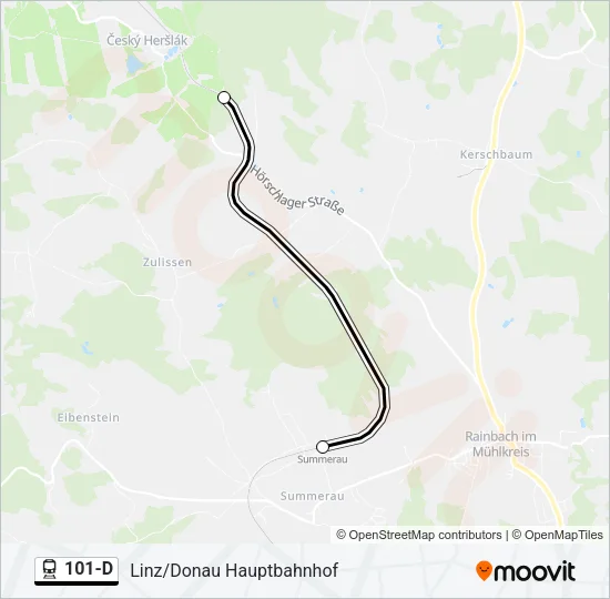 101-D  Line Map