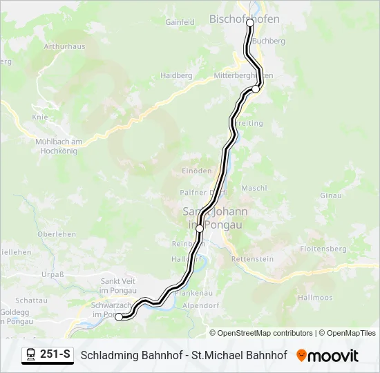251-S  Line Map