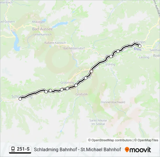 251-S  Line Map
