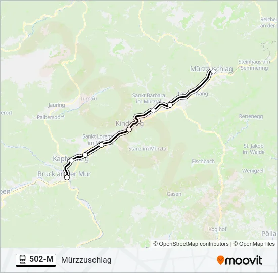502-M  Line Map