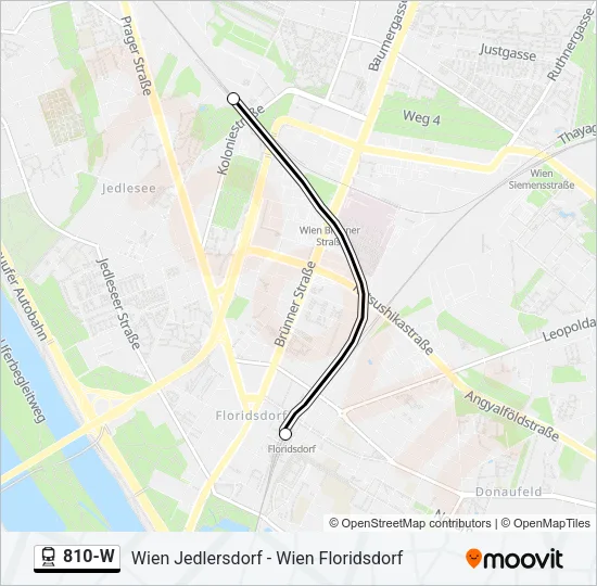 810-W  Line Map