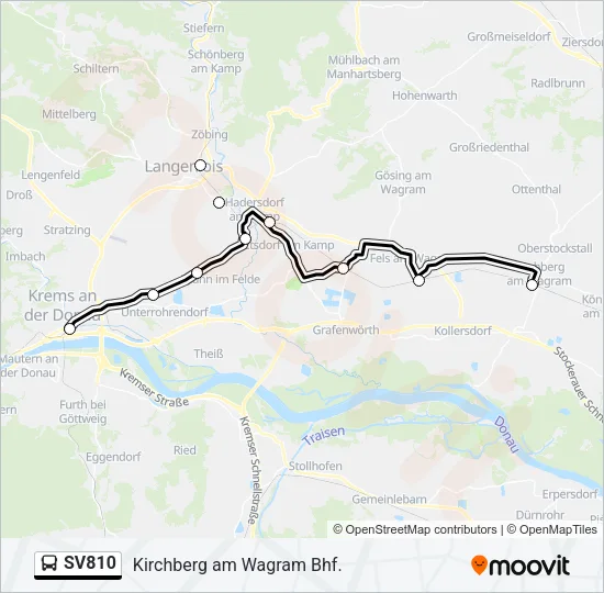 SV810 Bus Line Map