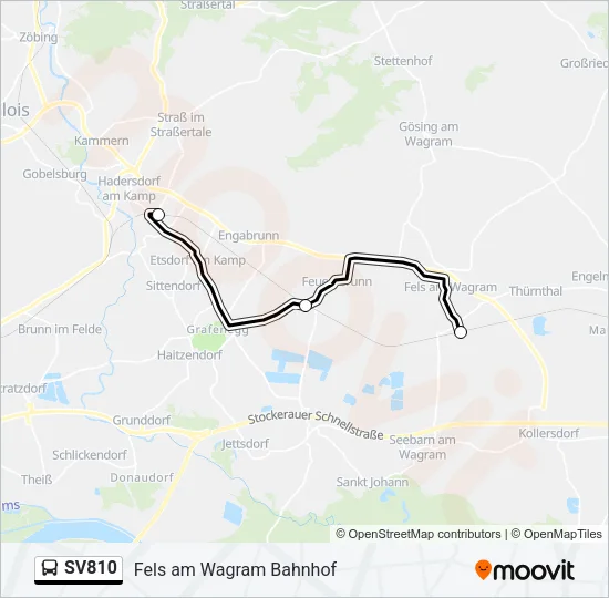 SV810 Bus Line Map