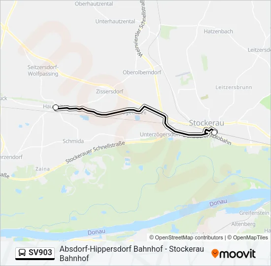 SV903 Bus Line Map