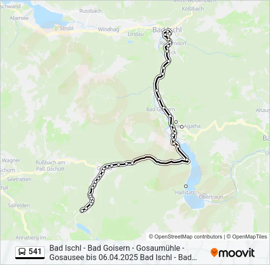 541  Line Map