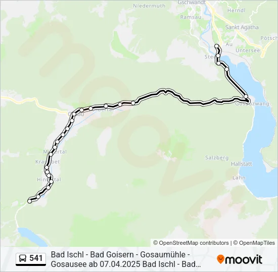 541  Line Map