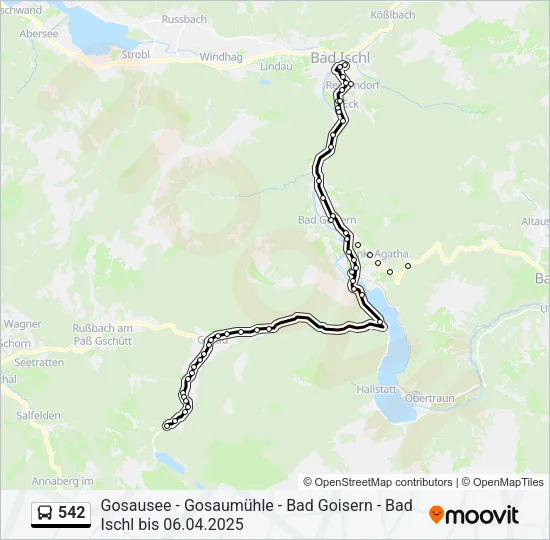 542  Line Map
