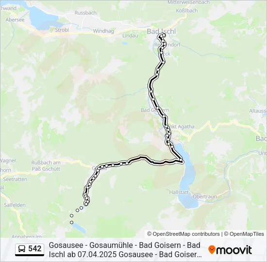 542  Line Map