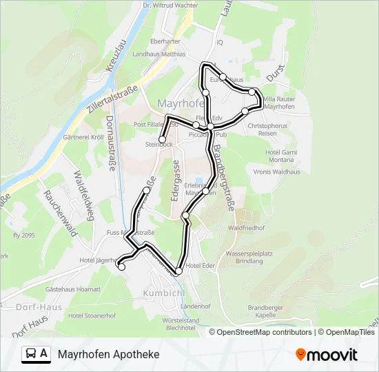 A Bus Line Map