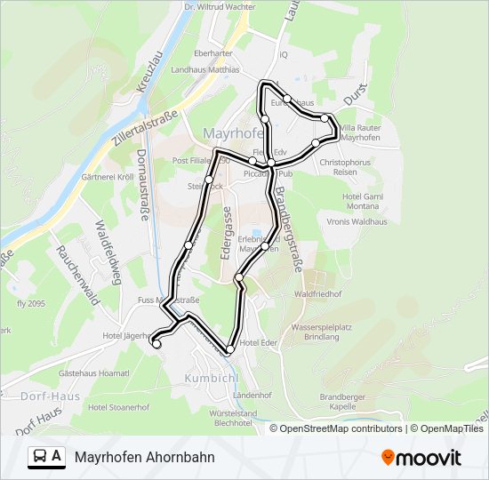 A Bus Line Map
