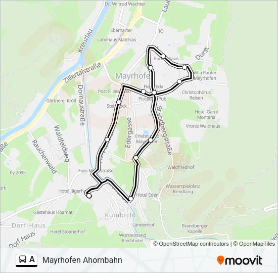 A Bus Line Map
