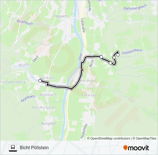 G2 WISCHBERG Bus Line Map