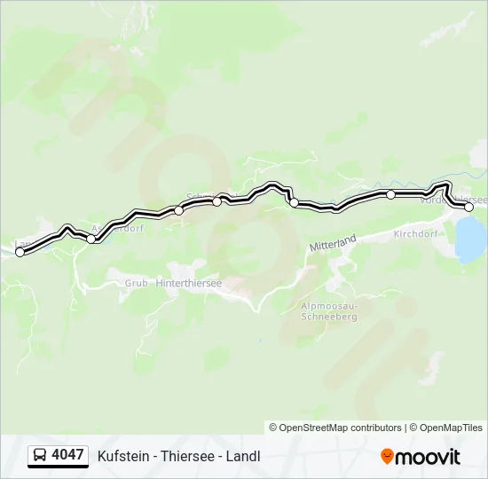 4047 Bus Line Map
