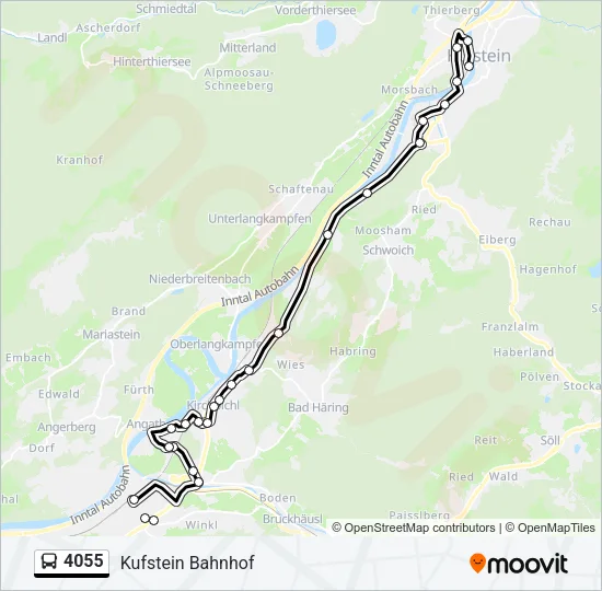 4055 Bus Line Map