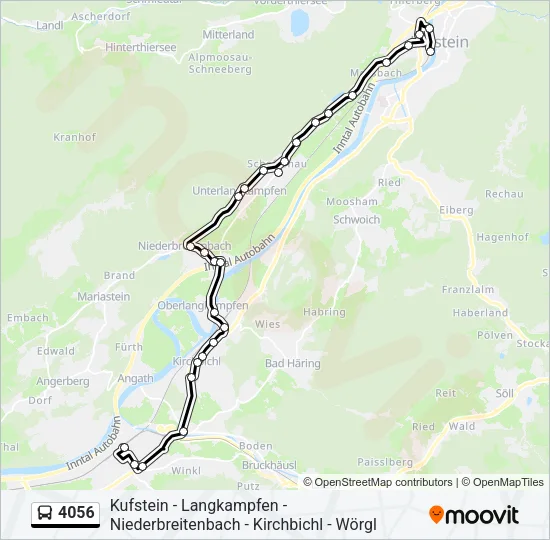 4056 Bus Line Map