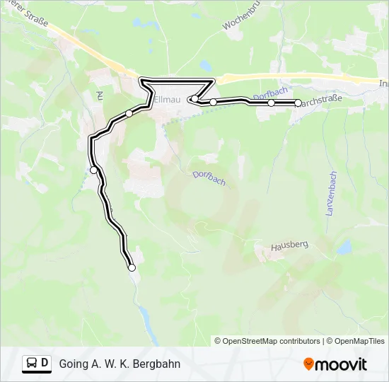 D Bus Line Map