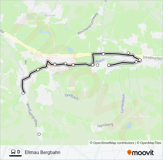 D Bus Line Map
