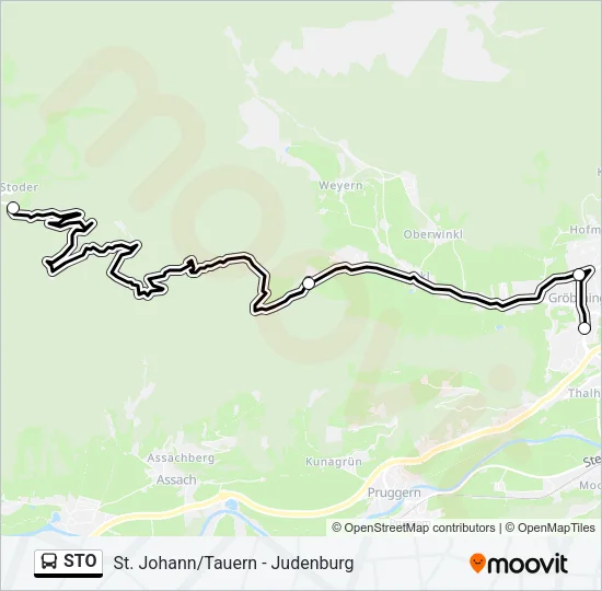 STO  Line Map