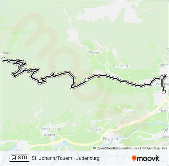 STO  Line Map