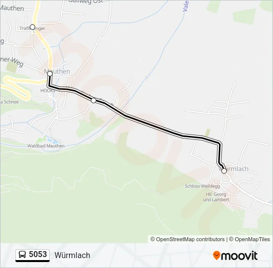 5053 Bus Line Map
