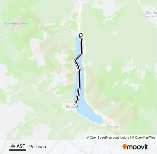 ASF Ferry Line Map