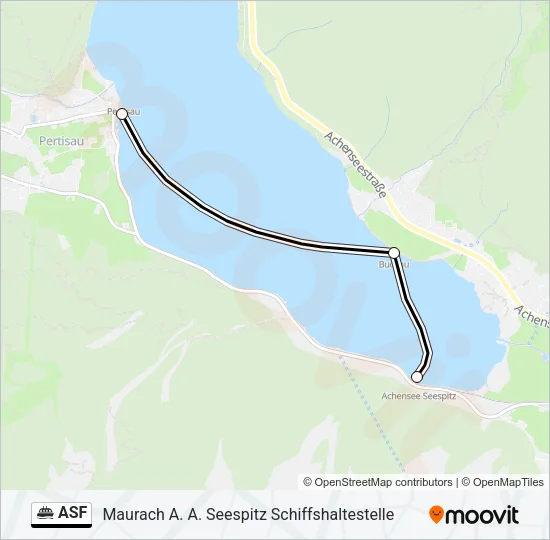 ASF Ferry Line Map
