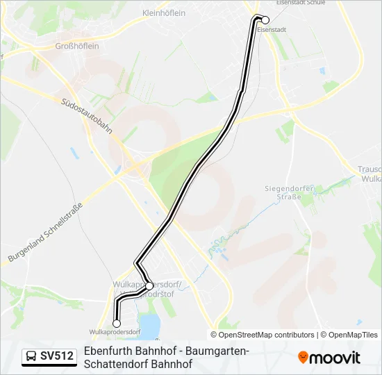 SV512 Bus Line Map