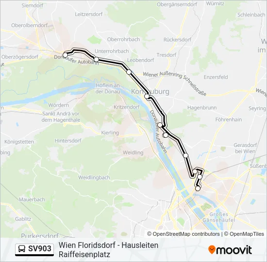 SV903 Bus Line Map