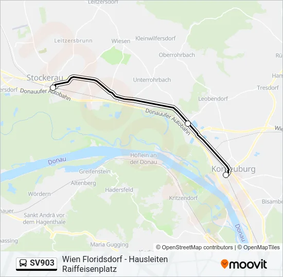 SV903 Bus Line Map