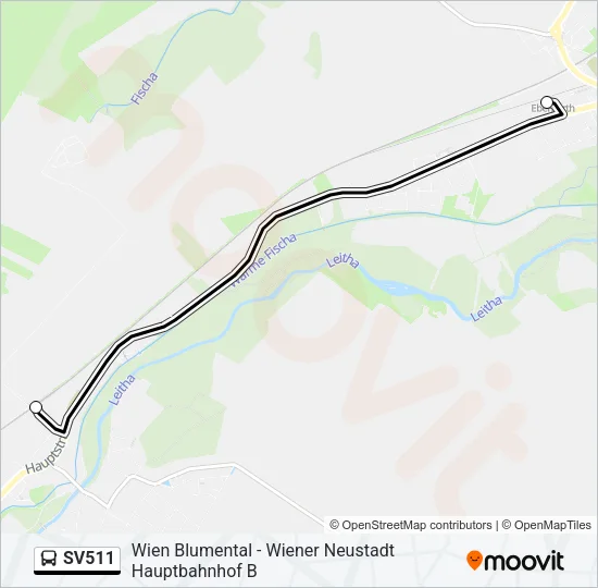 SV511 Bus Line Map