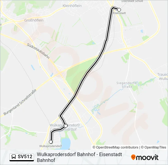 SV512 Bus Line Map