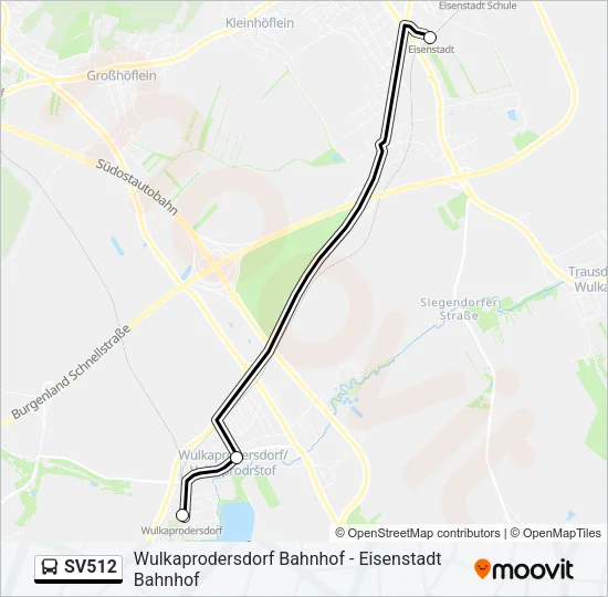 SV512 Bus Line Map