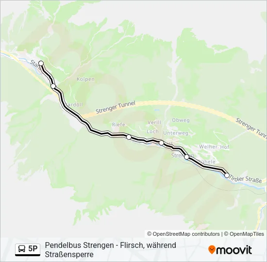 5P  Line Map